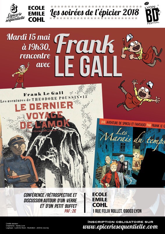 Soirée de l'épicier spécial Frank Le Gall